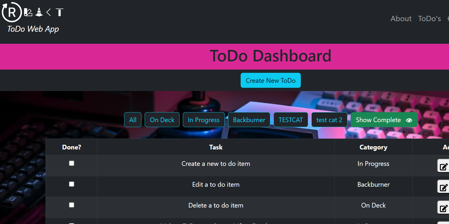 snippet of retro game website